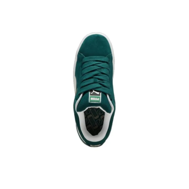 PUMA Suede XL Anti Slip Wear Resistant Low Top Skateboard Shoes Unisex Green-3