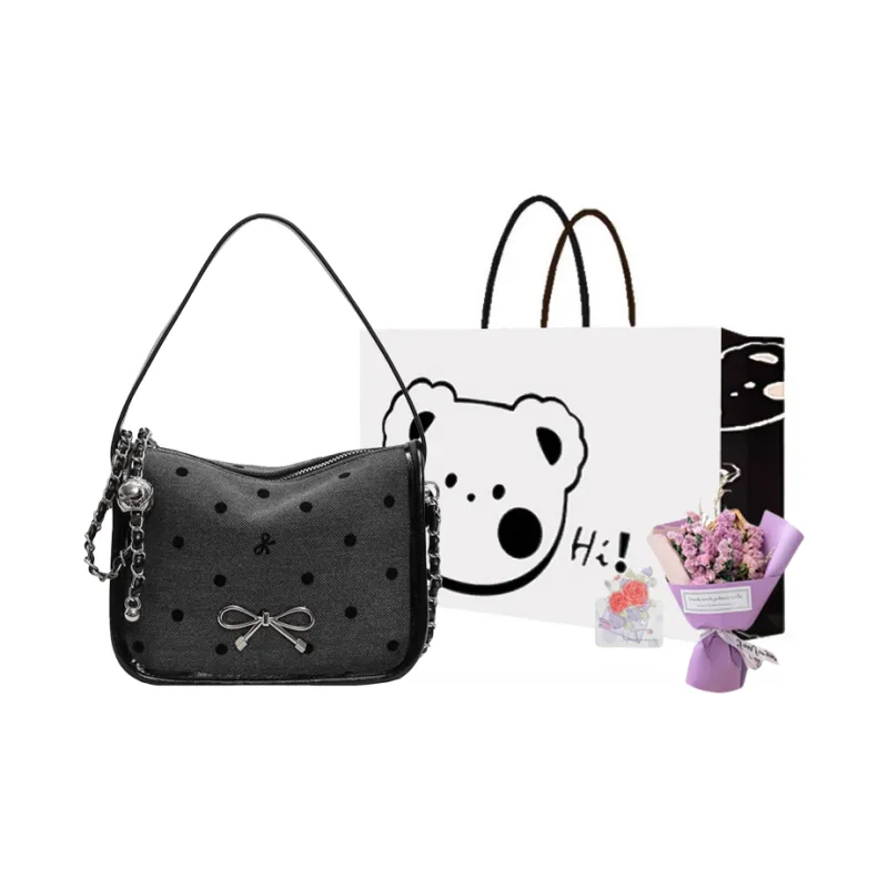 NX DOUGHNUT Fabric Shoulder Bag Regular Women's Multicolor-8