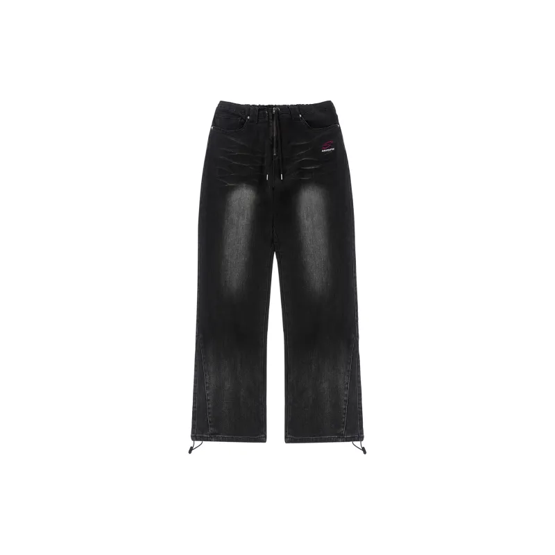 S45 Jeans Fall And Winter Men's Black-1