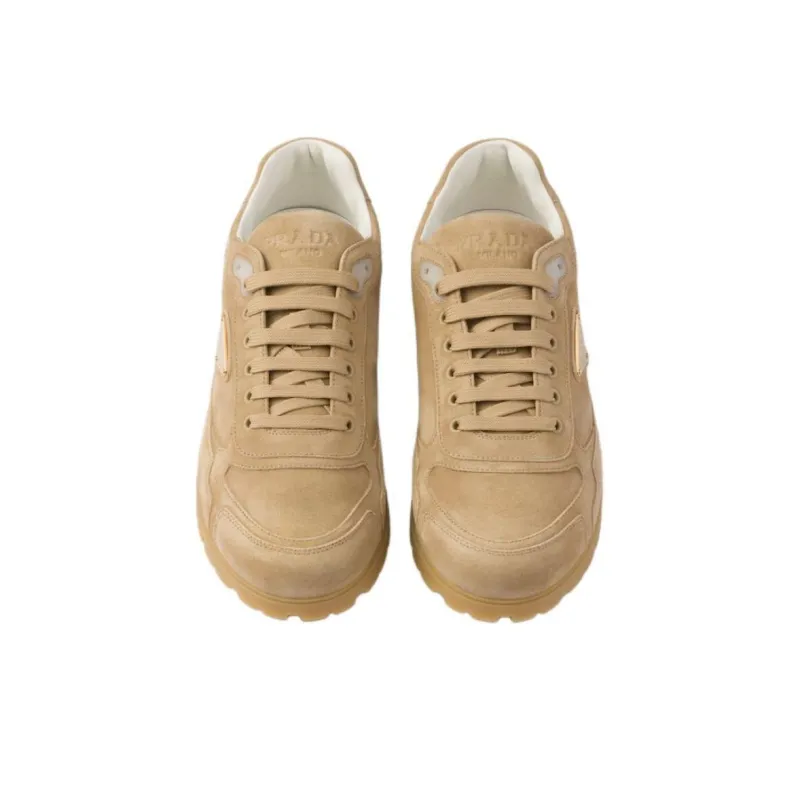 PRADA Trail Low Top Casual Shoes Men's Beige-3