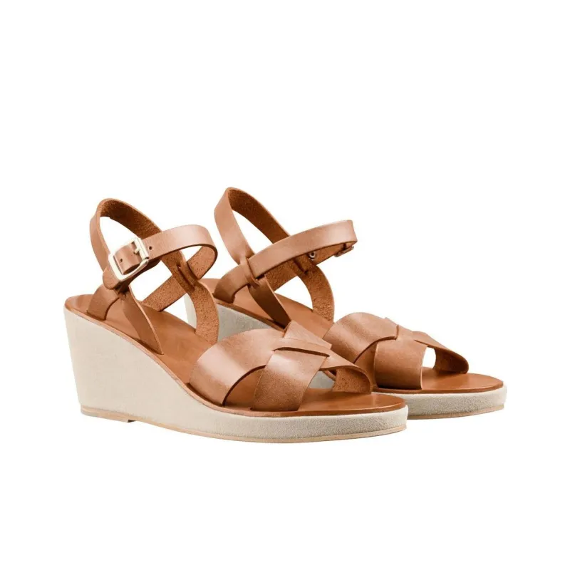 A.P.C Judith Strap Sandals 7cm Women's Brown-2