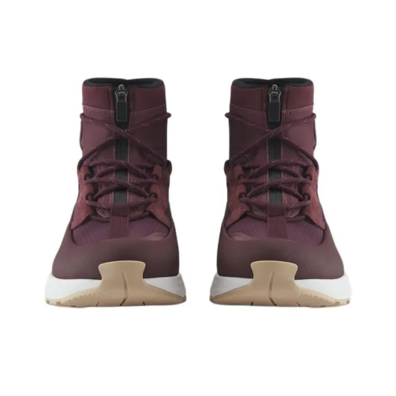 Canada Goose Glacier Trail High Top Casual Shoes Women's Red-3