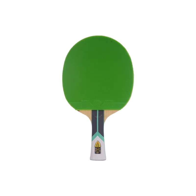 729 Ping Pong Paddles Unisex All Wood Green Set Of Adhesive-1