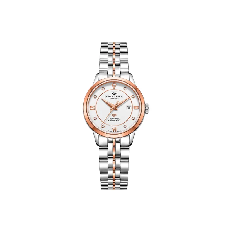 GRAND PRIX Automatic Mechanical Movement Unisex Watch Blue Dial-5