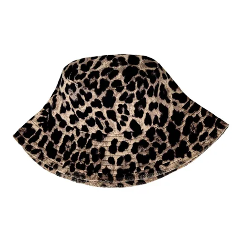 ZARA Cotton Bucket Hats Women's Brown Color