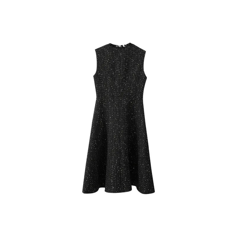 AMII Sleeveless Dress Women's Black-1