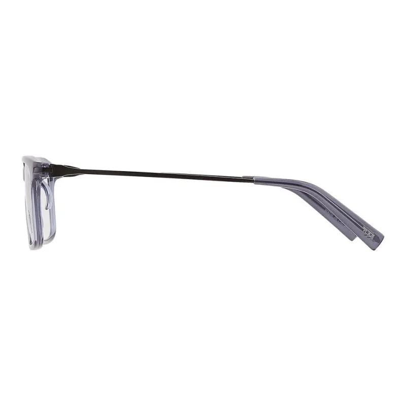 TUMI Acetate Rectangular Sunglasses Men's Blue-2