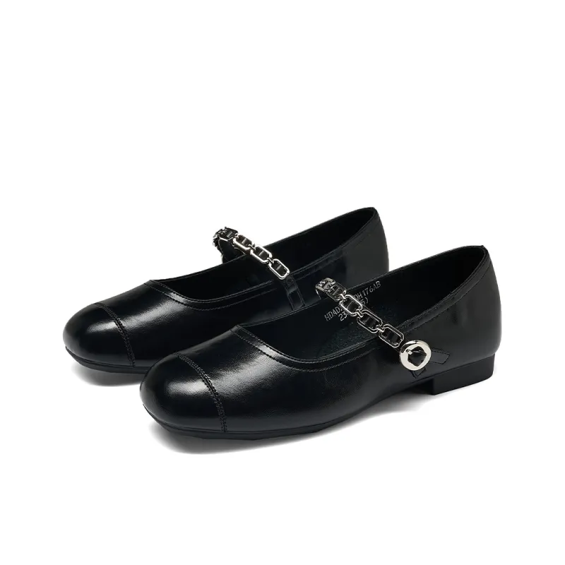 HLA Square And Round Toe Fashion Simple Slip on Women's Casual Shoes Women's-1