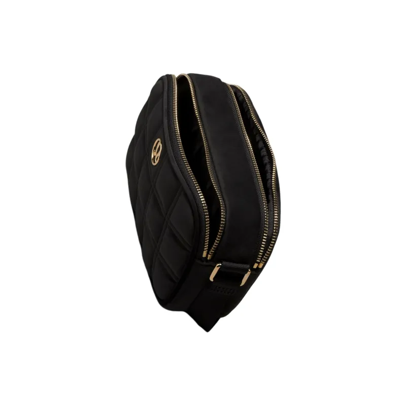 Lululemon Fleece Fabric Camera Bag Shoulder Bag Crossbody Bag Regular Women's Black & Gold-3