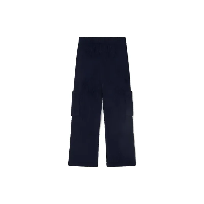 Alanui A Finest Drawstring Knitted Straight Leg Trousers-1