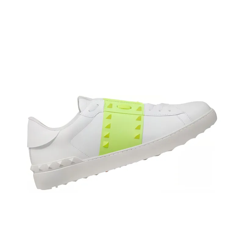 Valentino Rockstud 'White Lime'-3