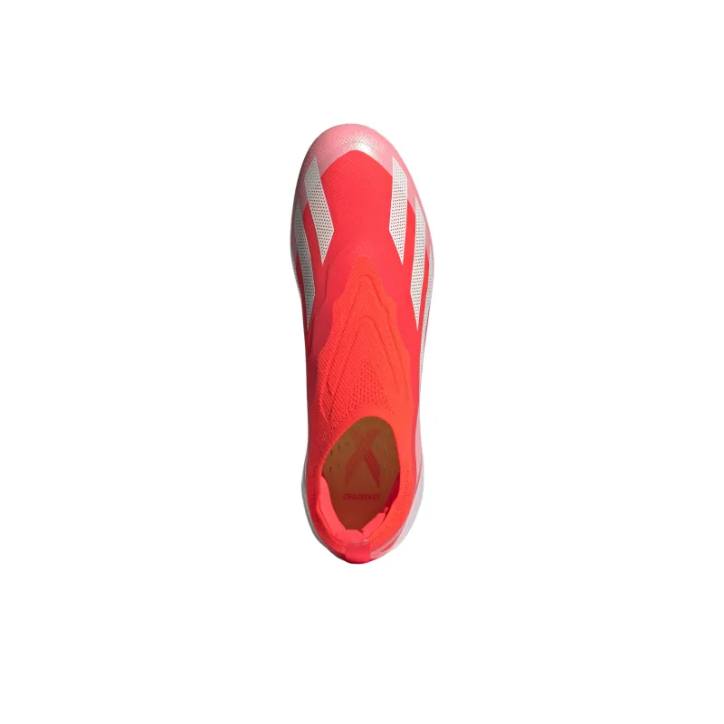 Adidas X CRAZYFAST SG Metal Long Studs Anti-Slip Wear-Resistant Soccer Shoes Men's Red-3