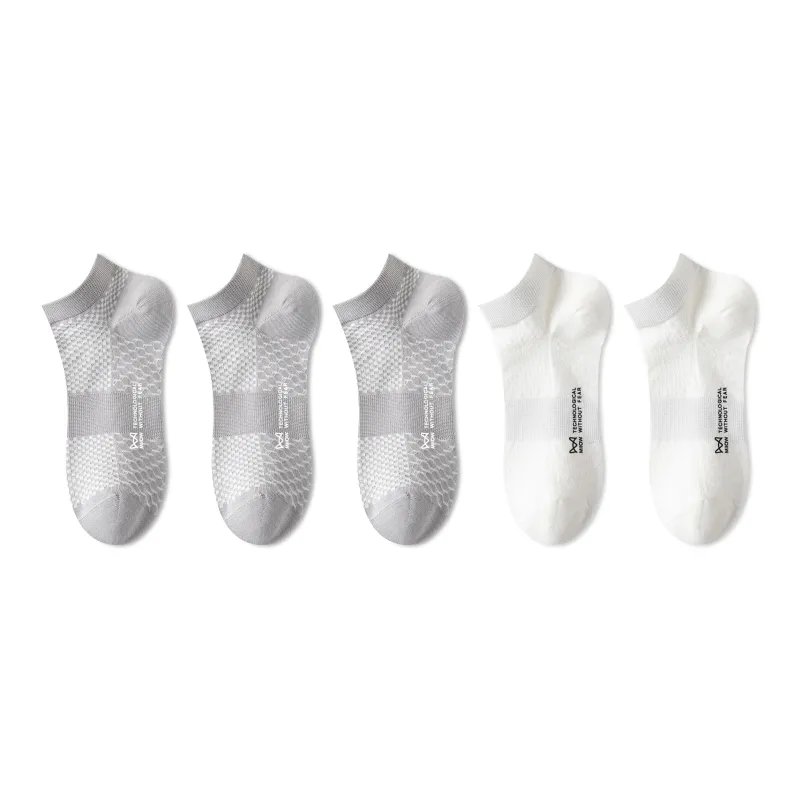 MIIOW Cool One Summer Series Ankle Socks Men's 5 Pack-10