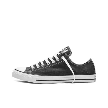 Converse All Star Anti Slip Wear Resistant Low Top Canvas Shoes Women's Gray Black