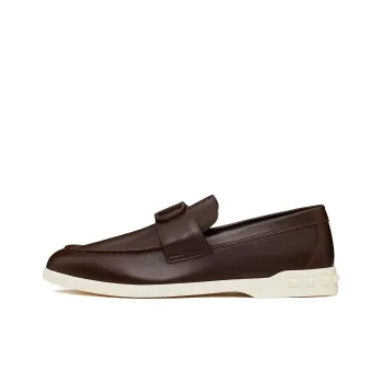 Valentino Garavani Leisure Flows Leather Loafers