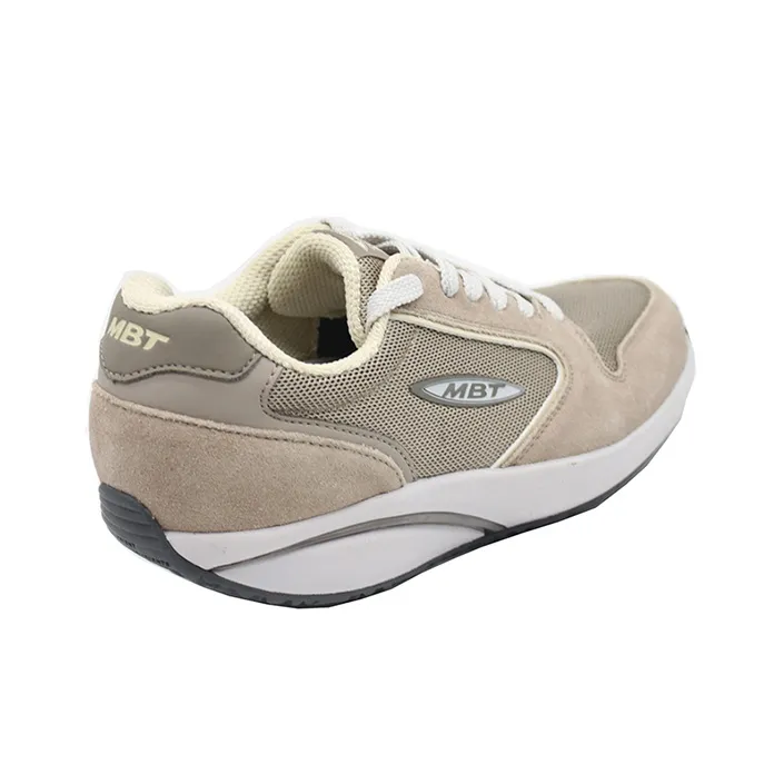 MBT Casual Shoes Men Low Top Gray/White-2