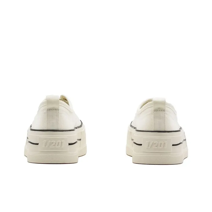 Little Sue Casual Shoes Women's Low Top Stripes/White-3
