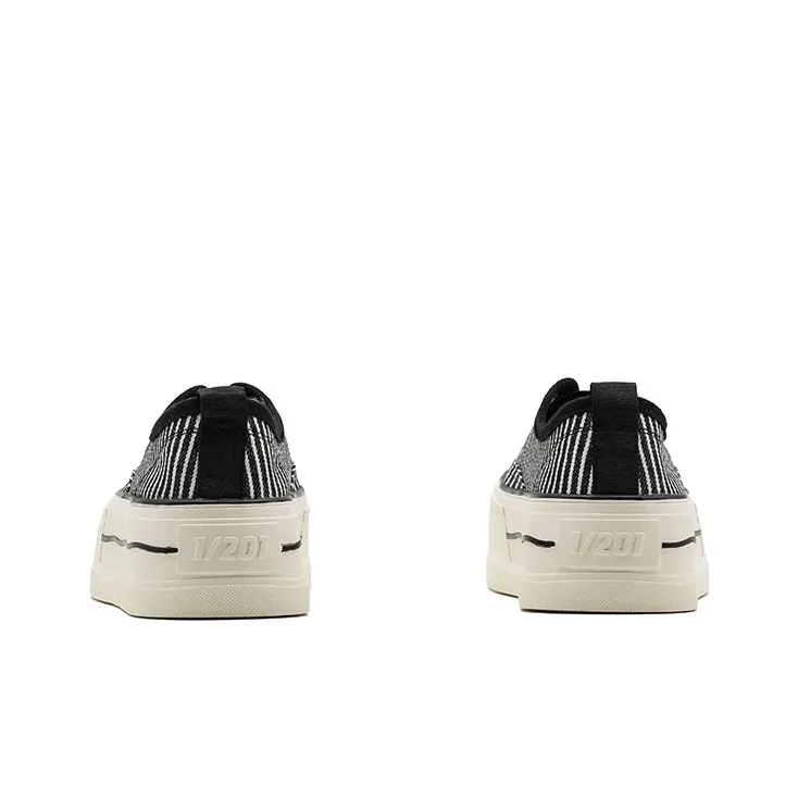 Little Sue Casual Shoes Women's Low Top Stripes/White-8