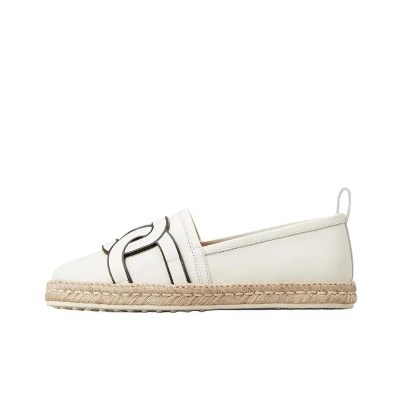 TOD'S Chain link print Espadrilles-0