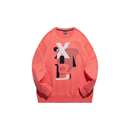 XTEP Basketball Collection Sweatshirts Men Diamond Pink