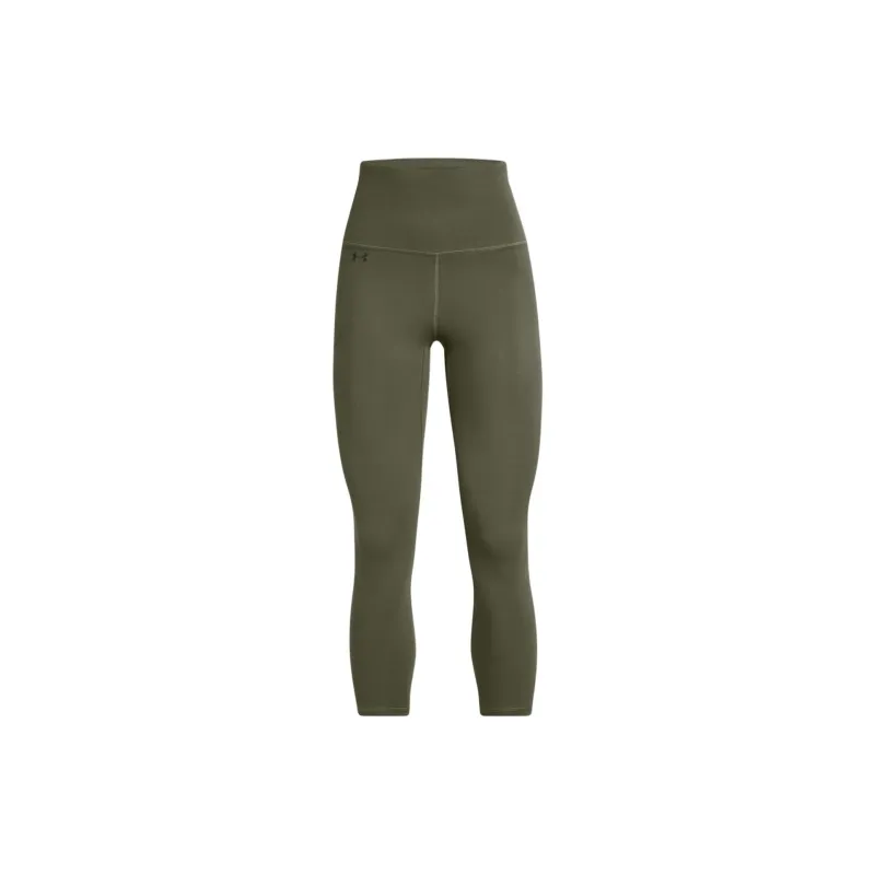 Under Armour Motion Ultra High Rise Ankle Leggings Knitted Sports Pants Women's Baroque Green-0