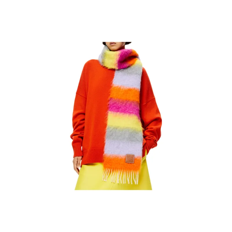 LOEWE Unisex Knit Scarf-3
