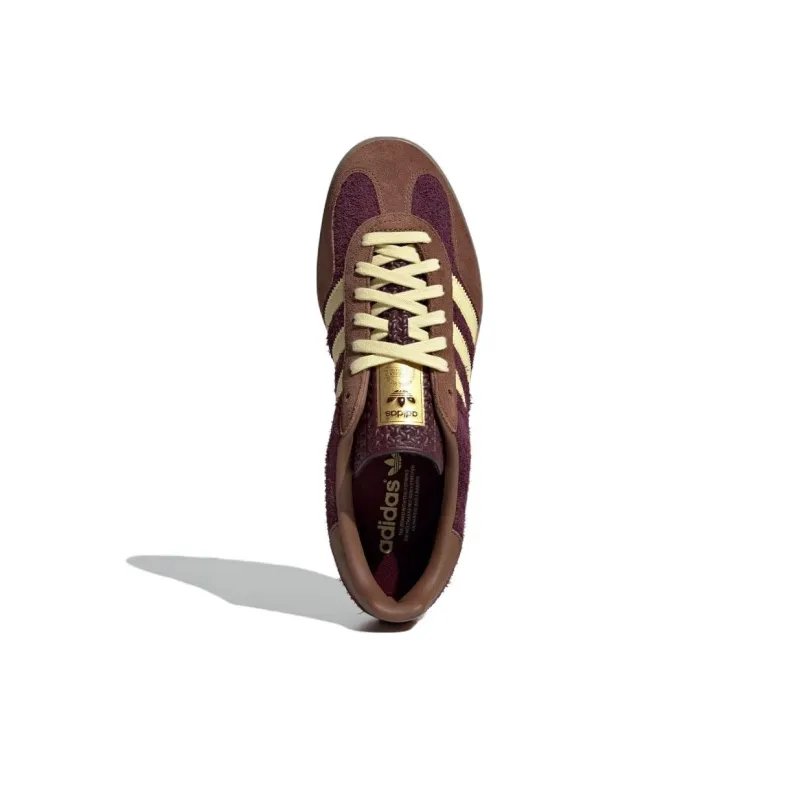 Adidas Originals Gazelle Indoor Maroon Almost Yellow-3