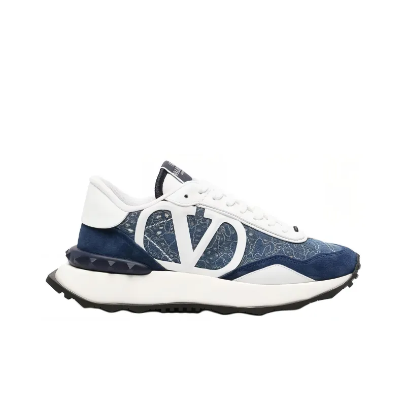 Valentino GARAVANI Low Top Casual Shoes Women's Blue-1