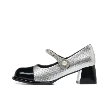 HLA Outerwear Versatile Women's Casual Shoes High Heel French Style Women's