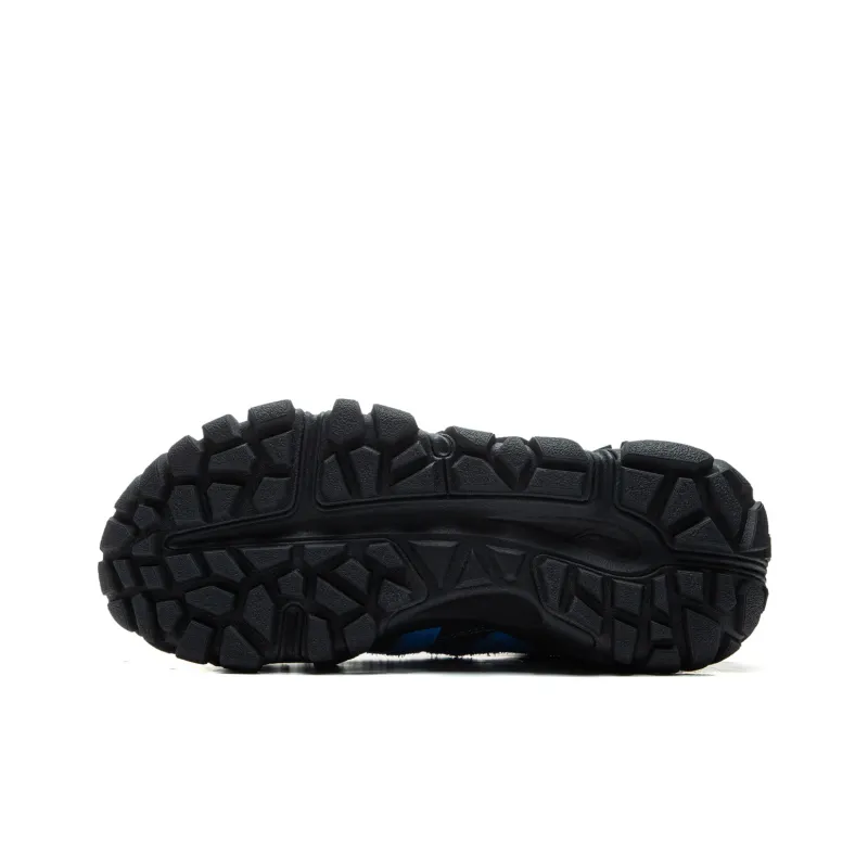 LiNing Dunes Cushioning Anti Slip Wear Resistant Breathable Height Increasing Low Top Casual Shoes Men's Black Blue-6