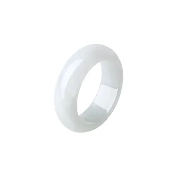 LAOMIAO Bean Type Jadeite Rings Unisex
