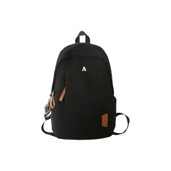 Parker Bear Nylon Backpack Unisex Black/White/Khaki/Blue