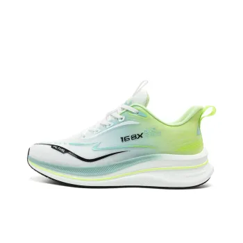 PALATIAL Light Breeze Running Shoes Unisex Low Top White/Orange/Neon Green/Fluorescent Purple/Neon Orange