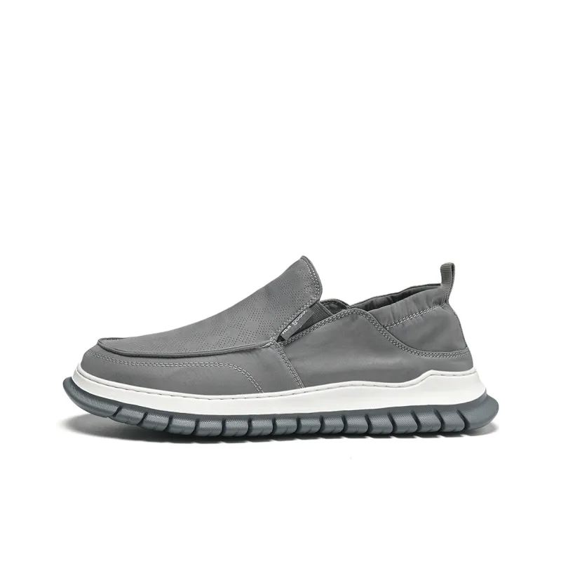 HLA Breathable Versatile Wear-Resistant Balmuda Comfortable Lightweight Slip-on Casual Shoes Men's-7