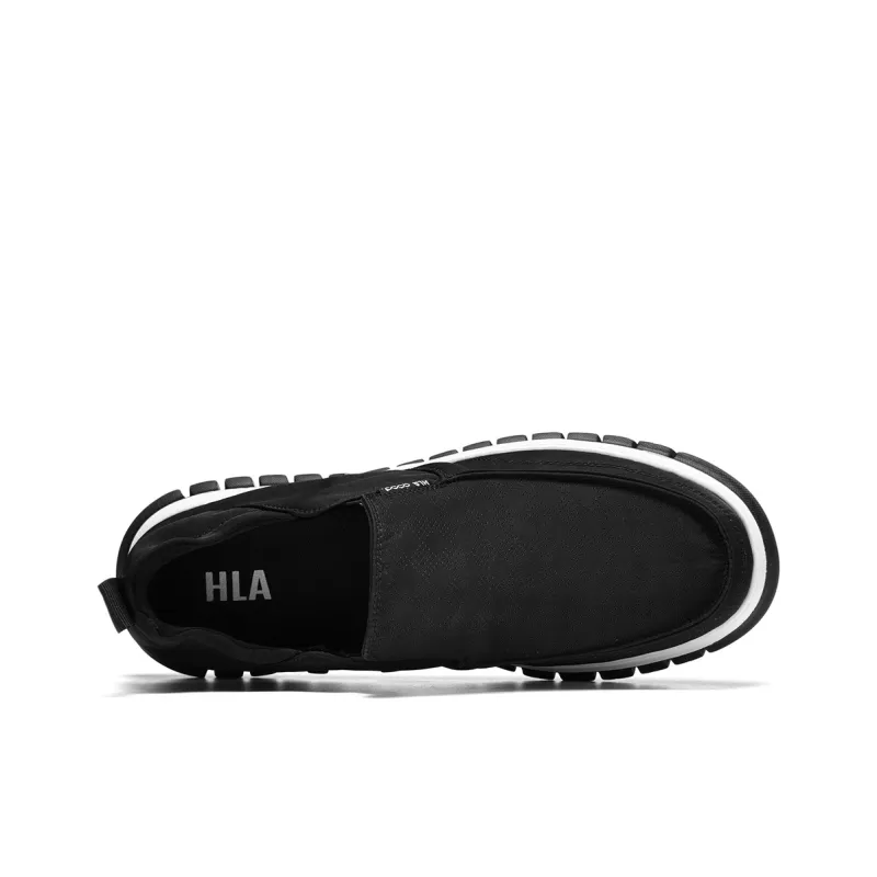 HLA Breathable Versatile Wear-Resistant Balmuda Comfortable Lightweight Slip-on Casual Shoes Men's-2