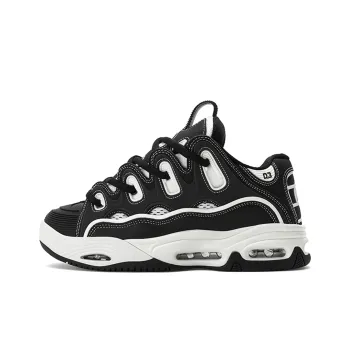 OSIRIS Skateboard Shoes Unisex Low Top Black/White