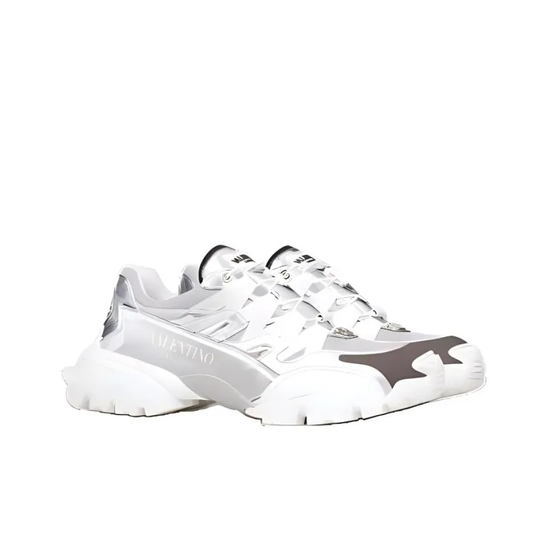 Valentino Climbers Casual Shoes Men's Gray-2