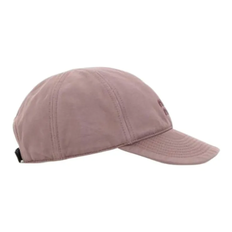 MIU MIU Logo Embroidered Baseball Cap-1
