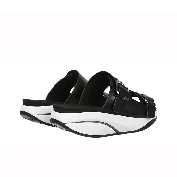 MBT Beach Sandals Women's White/Silver-3