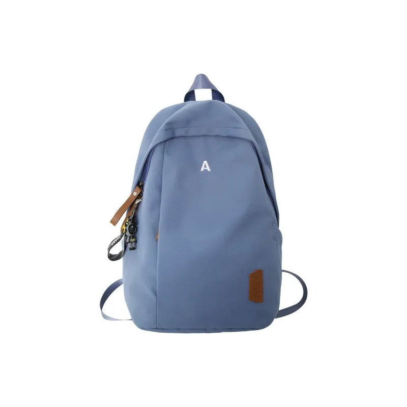 Parker Bear Nylon Backpack Unisex Black/White/Khaki/Blue-11