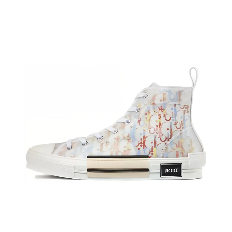 DIOR B23 High Top Multicolor Oblique-0