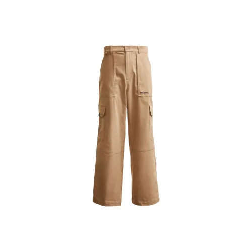 SEASON HIGH Casual Pants Men Summer Sand Color C12