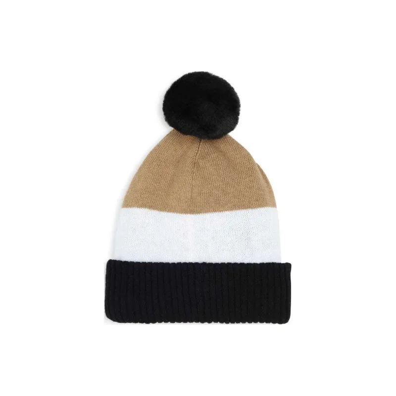 BOSS Logo-embroidered Knitted Beanie-1