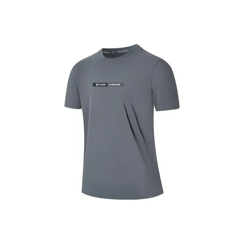 XTEP Variety Training Collection T-Shirts Men Nautical Gray