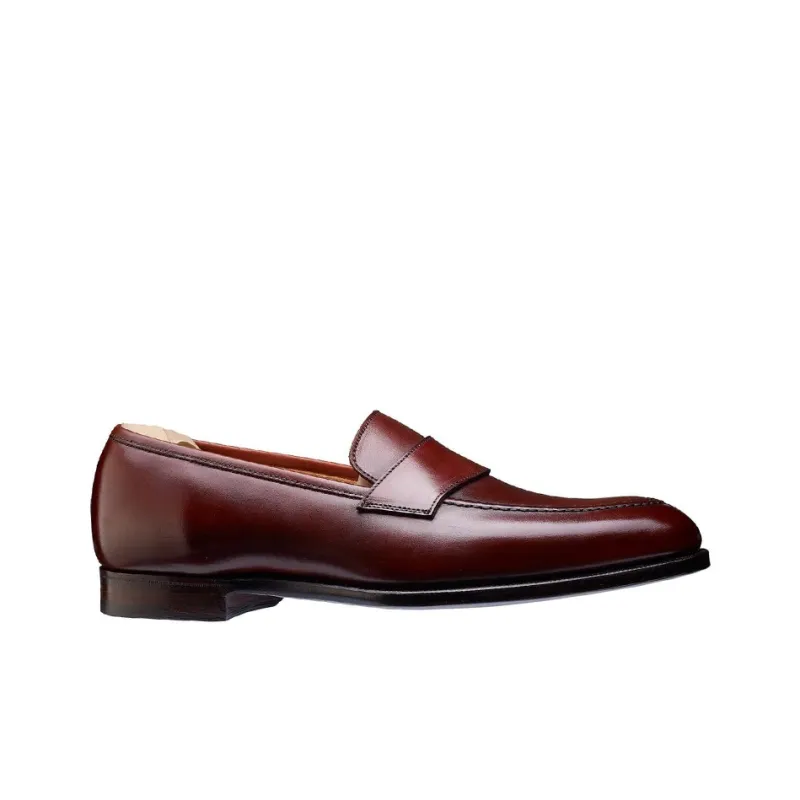 CROCKETT & JONES Harcourt Loafers Men's Dark Brown-1