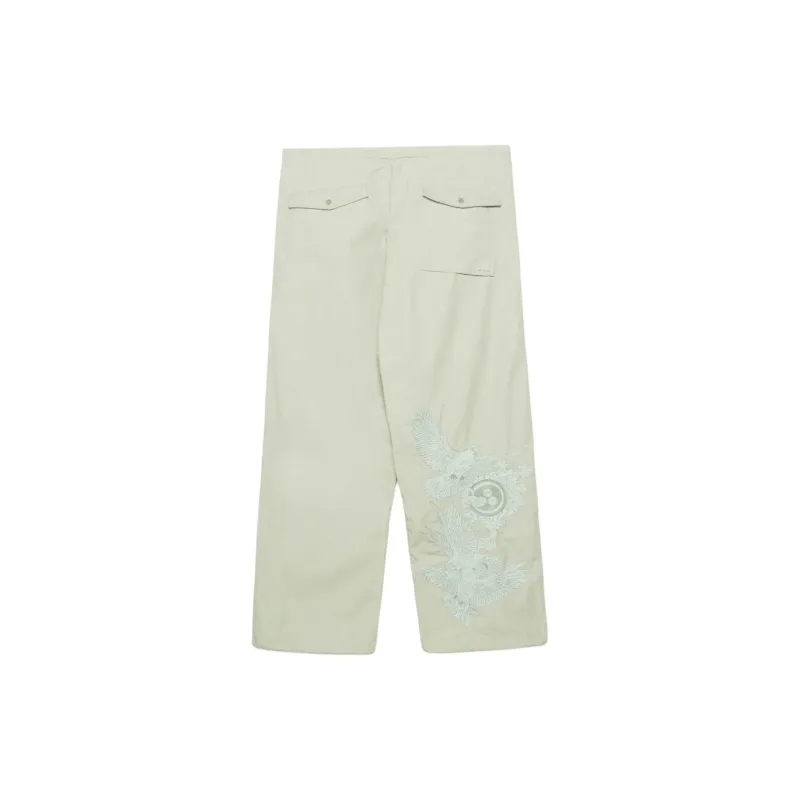 Maharishi FW24 Casual Pants Unisex Sage Green-1