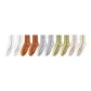 White 2-Brown 2-Light Gray 2-Green 2-Milk White 2[10 Pack]