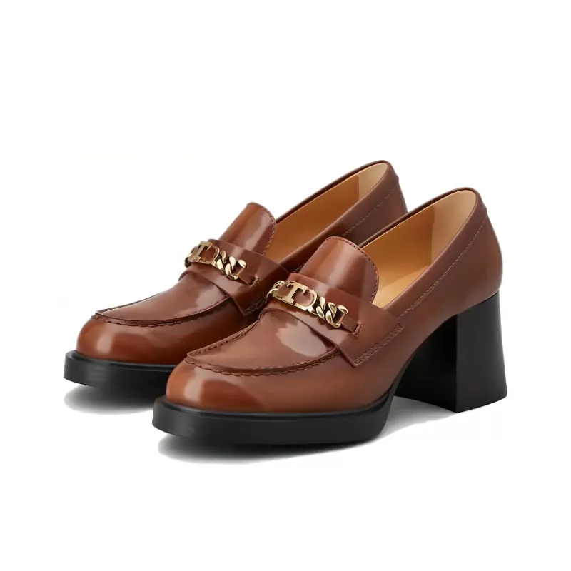 TOD'S Gomma 65mm Logo-plaque Pumps-2