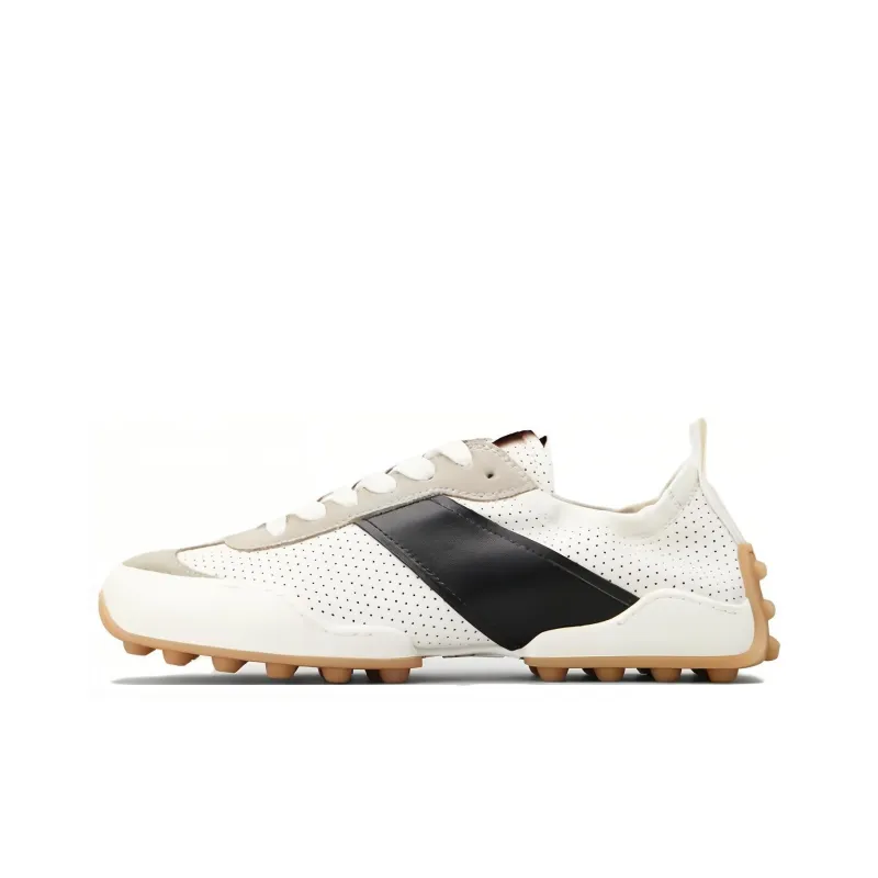 TOD'S Panelled Leather Sneakers-0