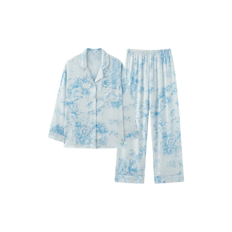 Qiao Ni Tong Pajama Set Women's Image Color-0